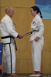 Junior Black Belt presentation