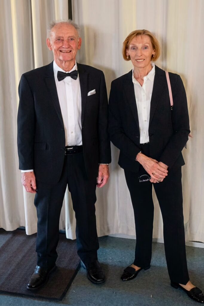 Treveor and Margaret Dicks honoured