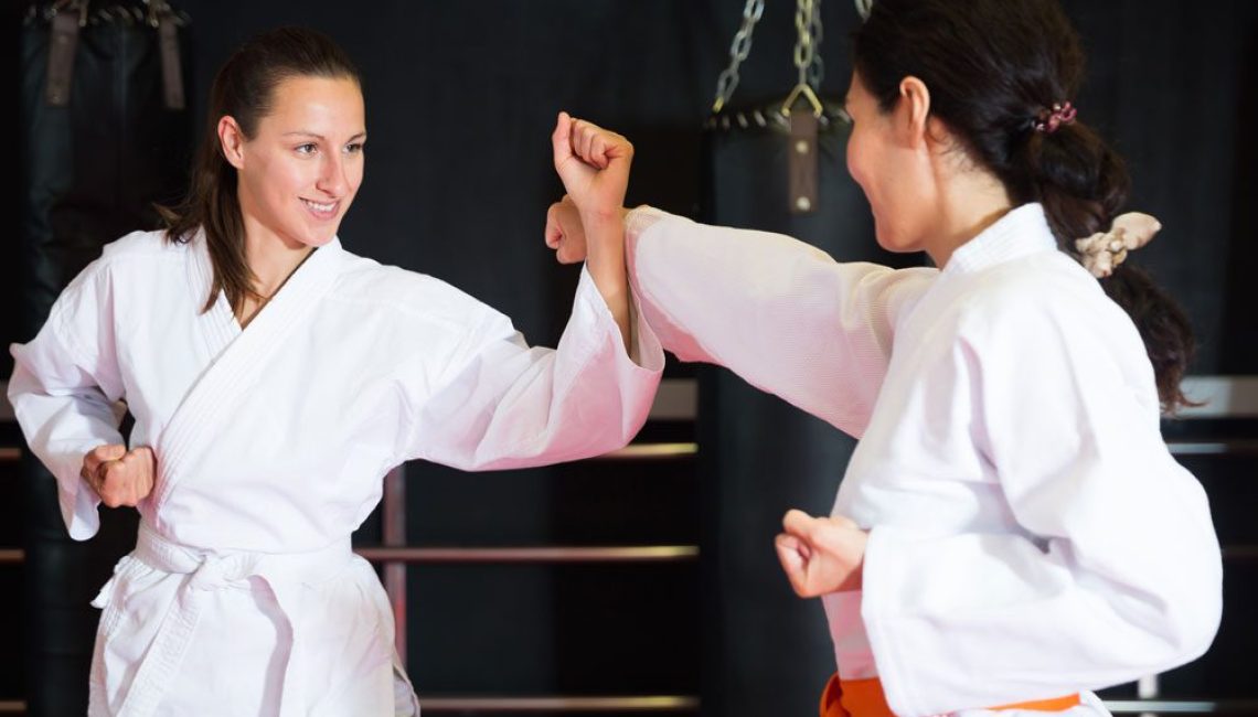 blocking a punch